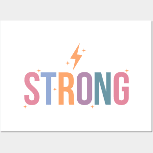 Colorful Strong Sparkle: Bold and Bright Posters and Art